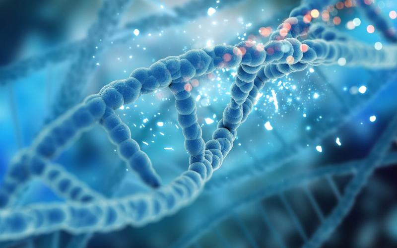 Minh họa cách công nghệ DNA Repair trong kem chống nắng Neova hoạt động để sửa chữa tổn thương DNA